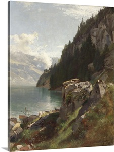 Brienzer See, Bernese Oberland, 1865 image thumbnail