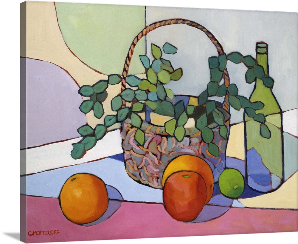 Bubbling joy, 2024. (Originally oil on panel.)