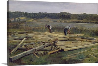 Building Site at Wesslingersee, 1876