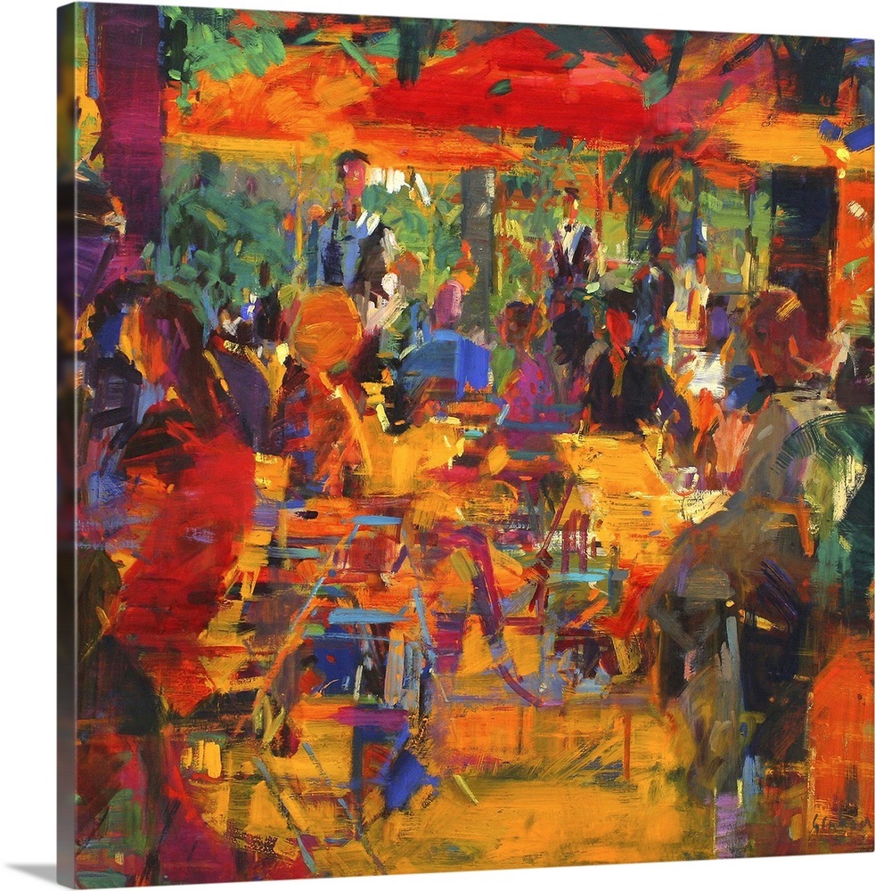 Cafe de Paris Wall Art, Canvas Prints, Framed Prints, Wall Peels