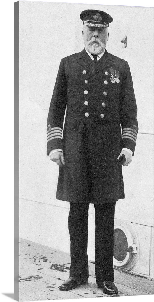 Captain Edward John Smith RD RNR January 27 1850 to April 15 1912 Captain of RMS Titanic who went down with the ship