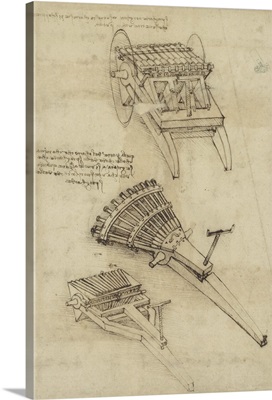 Cart and weapons from Atlantic Codex