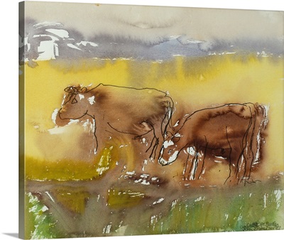 Cattle In The Meadow, 1983