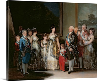 Charles IV (1748-1819) and his family, 1800