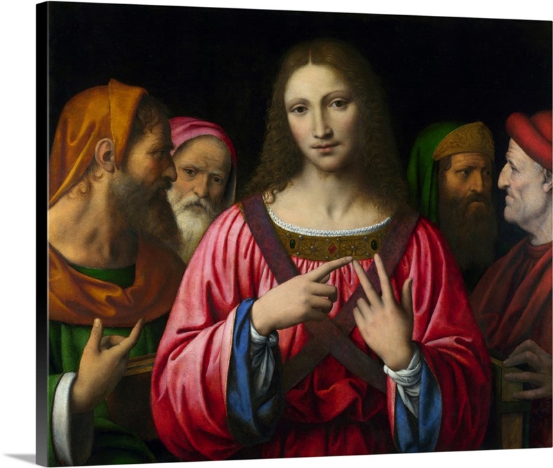 Christ among the Doctors, 1515-30 Wall Art, Canvas Prints, Framed ...