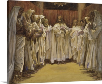 Christ with the twelve Apostles, illustration for 'The Life of Christ', c.1886-96