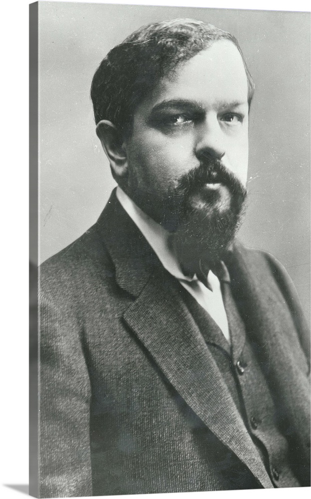 XIR159165 Claude Debussy (1862-1918) (b/w photo) by Nadar, Paul (1856-1939); Private Collection; French