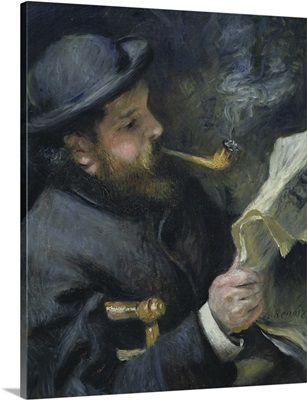 Claude Monet (1840-1926) Reading A Newspaper, 1872