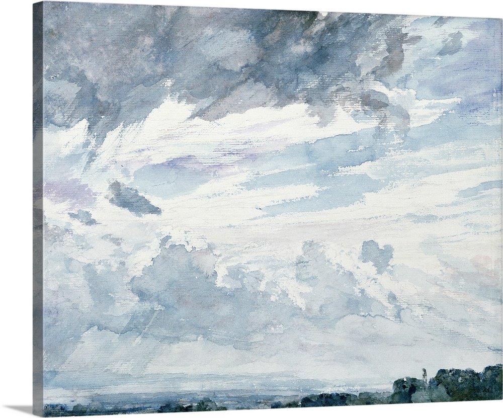 SC58503 Credit: Cloud Study (w/c) by John Constable (1776-1837)Victoria