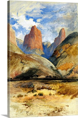 Colburn's Butte, South Utah, 1873