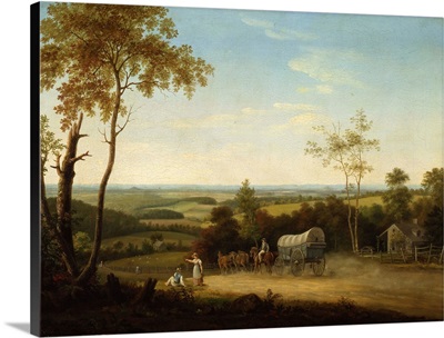 Conestoga Wagon On The Pennsylvania Turnpike, 1816