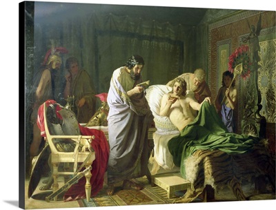 Confidence of Alexander the Great into his physician Philippos, 1870