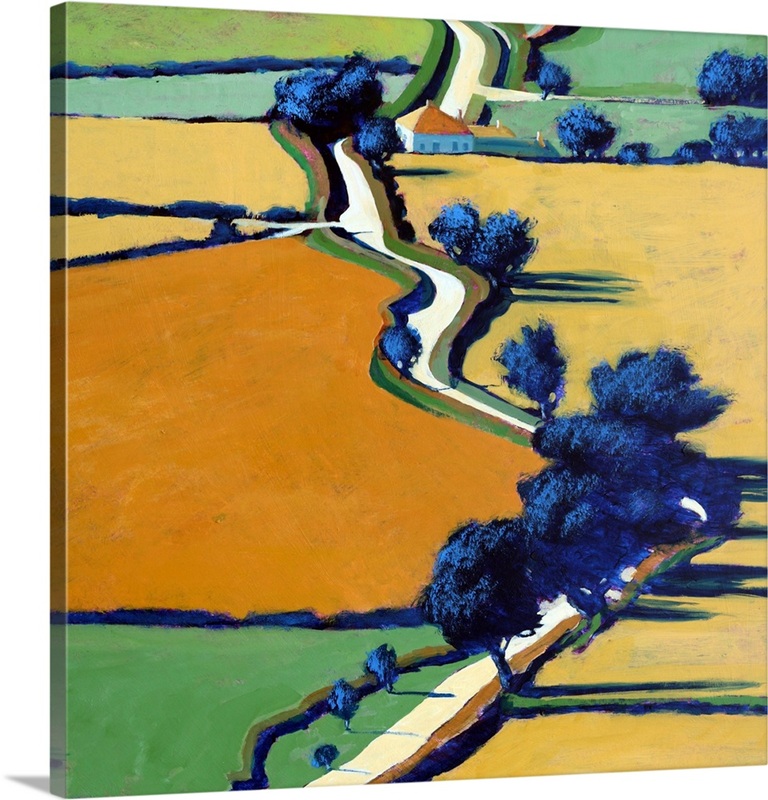 Country Lane Spring Country Lane Spring II | Great Big Canvas