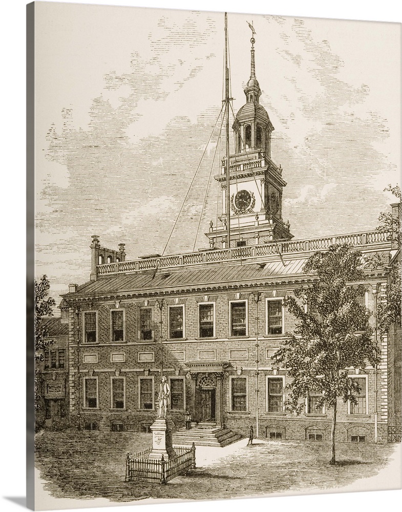County Court House or, Independence Hall, Philadelphia Pennsylvania, c.1880