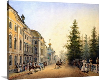 Court Departure at the Main Entrance of the Great Palace, 1852