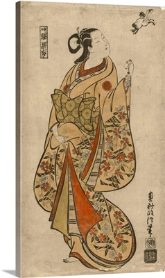 Courtesan Likened to the Chinese Sage Zhang Guolao, c.1715