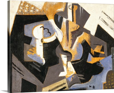 Cubist Still Life in Blue and Grey, c.1917