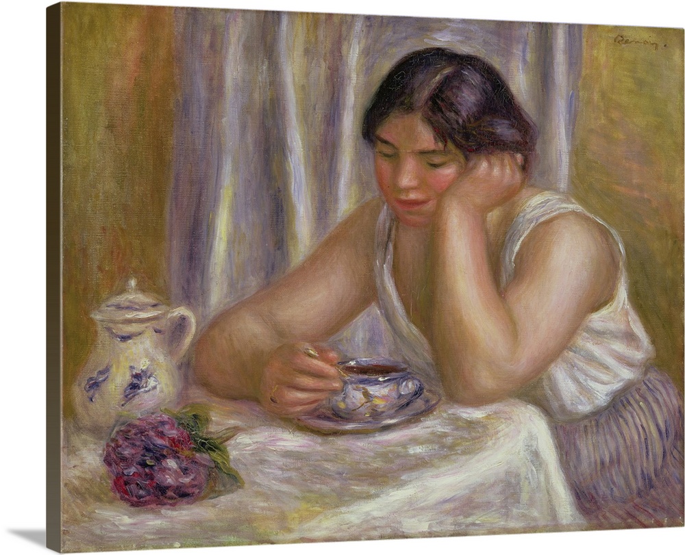 Cup Of Chocolate (Originally oil on canvas)