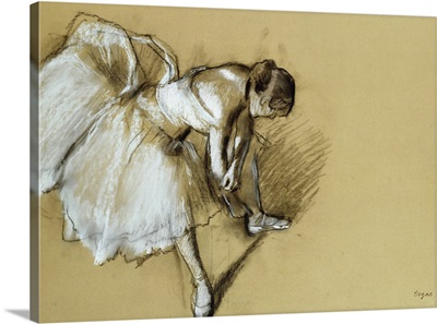 Dancer Adjusting her Shoe, c.1890