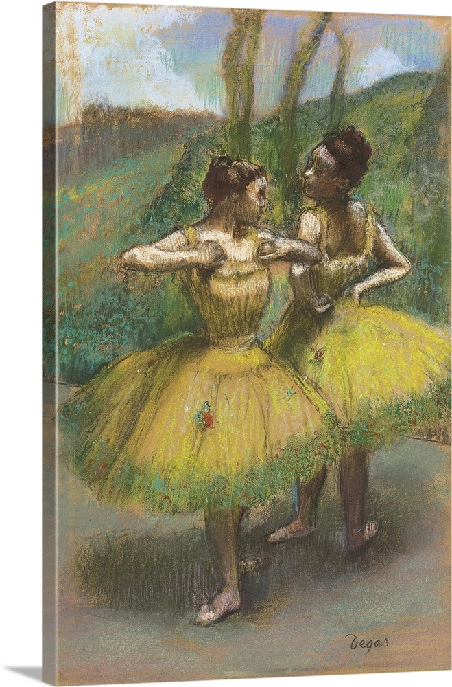 Dancers With Yellow Skirts, 1896