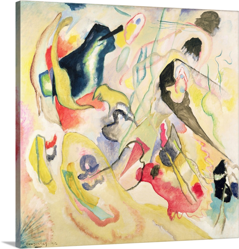 Deluge II, 1912 by Kandinsky, Wassily (1866-1944)
