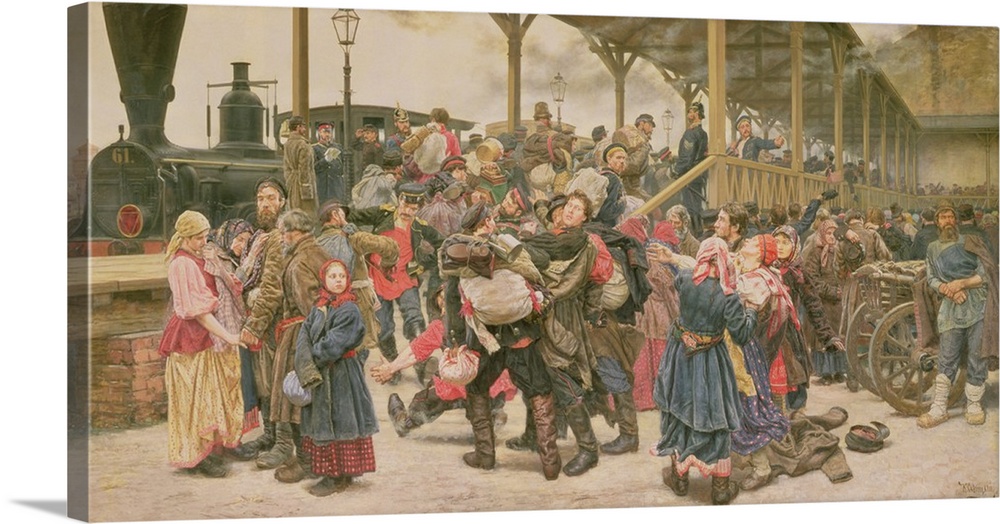 Departing for the War, 1888
