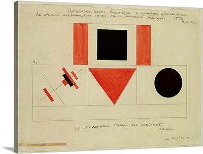 Design for the Speaker's Rostrum, 1919