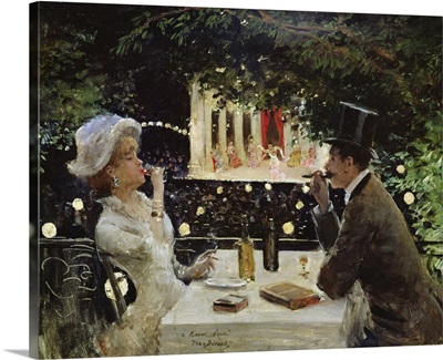 Dinner at Les Ambassadeurs, c.1882