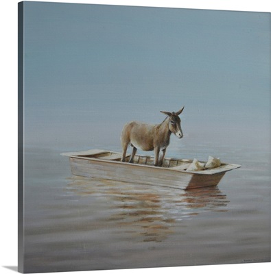 Donkey On The River