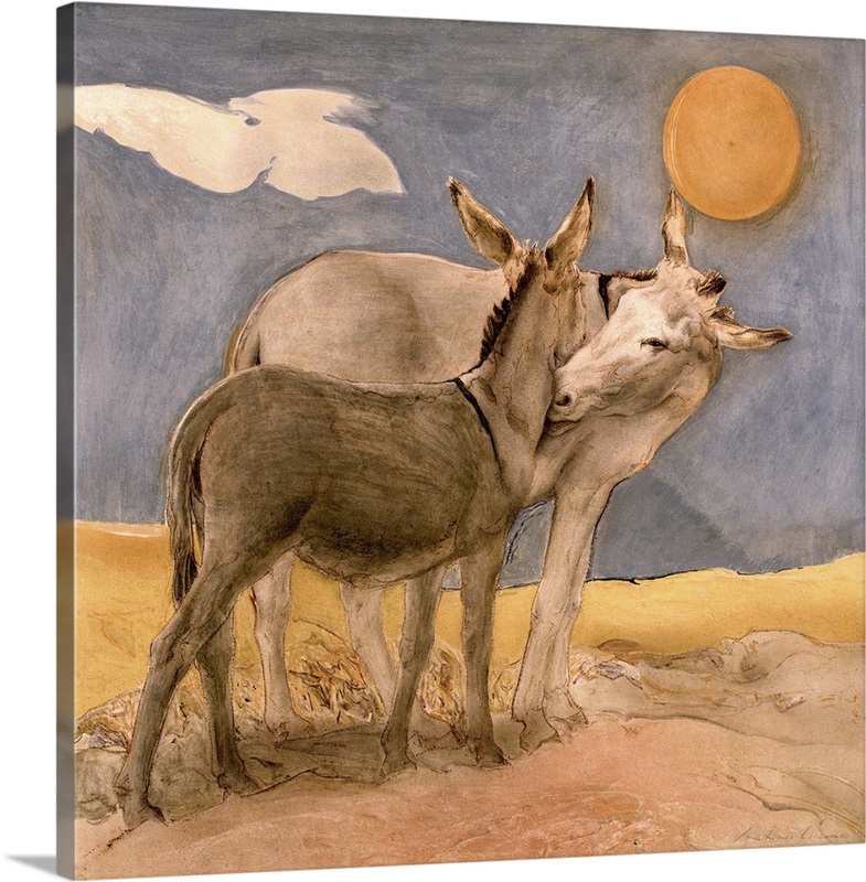 Donkeys, 1989 Wall Art, Canvas Prints, Framed Prints, Wall Peels Great Big Canvas