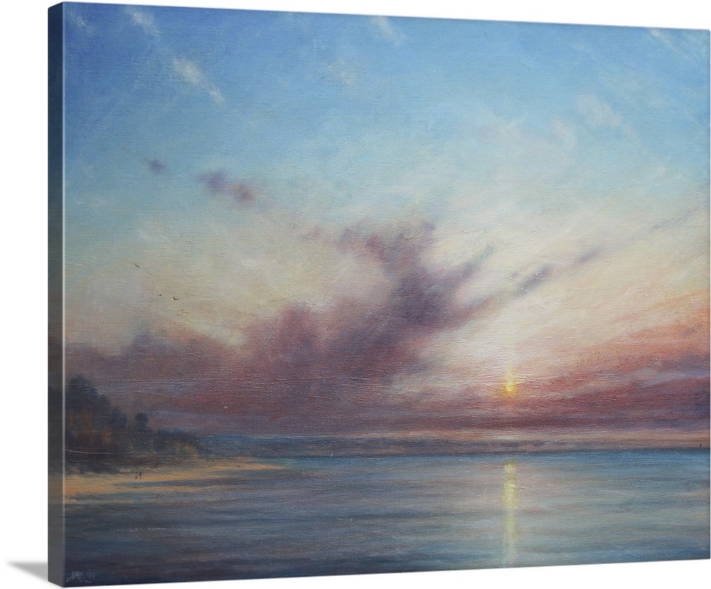 3248452 Dorset Coast at Daybreak by Hare, Derek (b.1945); 91 x 76 cm;  Derek Hare. All rights reserved 2022.

Please note:...