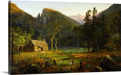 Eagle Cliff, Franconia Notch, New Hampshire, 1858