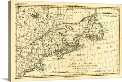 Eastern Canada, Newfoundland, Nova Scotia and St John Island