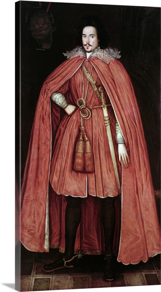 BAL72721 Edward Herbert, Lord Herbert of Cherbury, c.1604 42 (oil on canvas)  by Peake, Robert (fl.1580-1626) (attr. to); ...