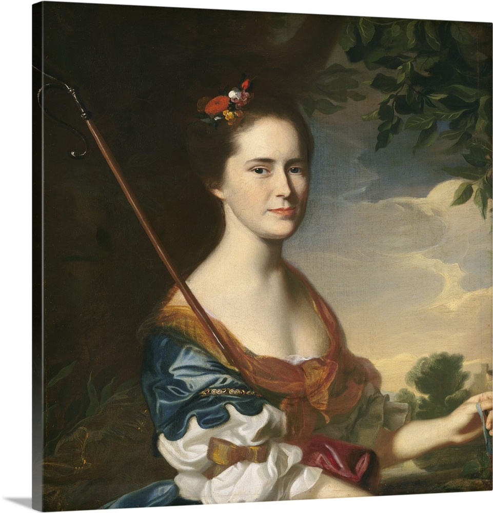 Elizabeth Gray Otis, Mrs. Samuel Alleyne Otis, c. 1764, oil on canvas.  By John Singleton Copley (1738-1815).