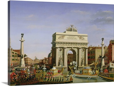 Entry of Napoleon I (1769-1821) into Venice, 1807