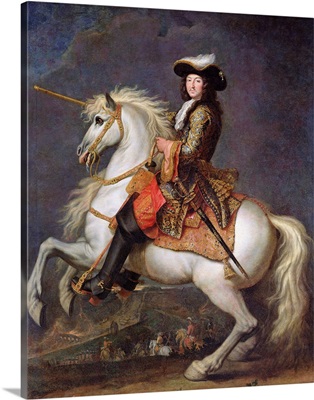 Equestrian Portrait of Louis XIV (1638-1715)
