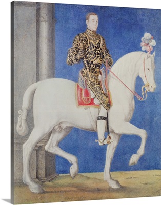 Equestrian Portrait Presumed to be Dauphin Henri II (1519-59) c.1543