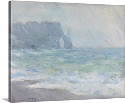 Etretat In The Rain, 1886