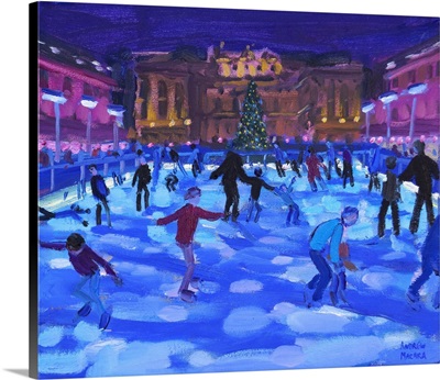Evening Skaters, Somerset House, 2015