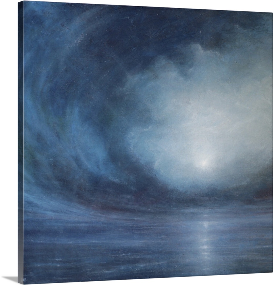 3248457 Eye of the storm by Hare, Derek (b.1945); 112 x 96 cm;  Derek Hare. All rights reserved 2022.

Please note: The ar...