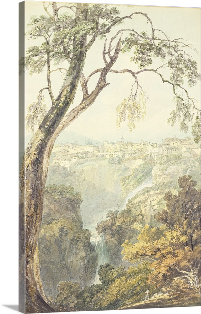 SC27807 Credit: Falls of the Anio (w/c) by Joseph Mallord William Turner (1775-1851)Victoria