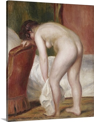 Female Nude Drying Herself, 1909