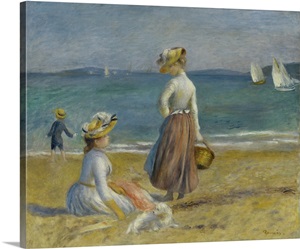 Figures On The Beach, 1890 image thumbnail