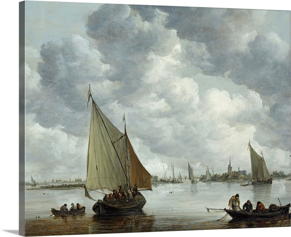 Fishingboat in an Estuary, 1655