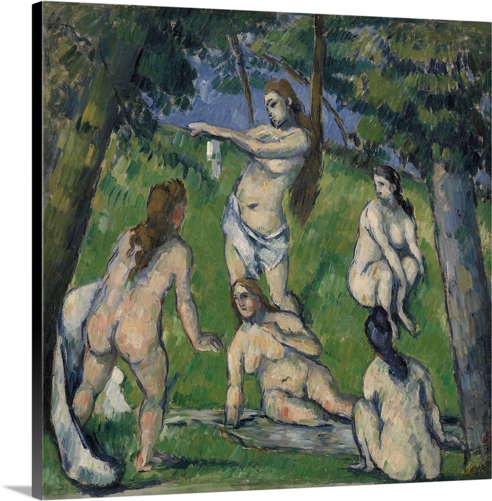 Five Bathers, 1877-78 (Originally oil on canvas)
