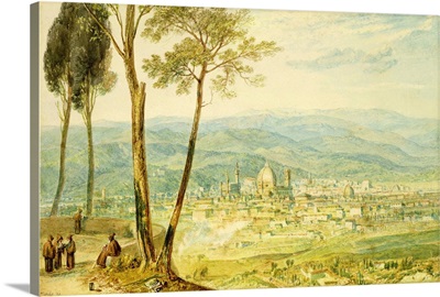 Florence from the road to Fiesole