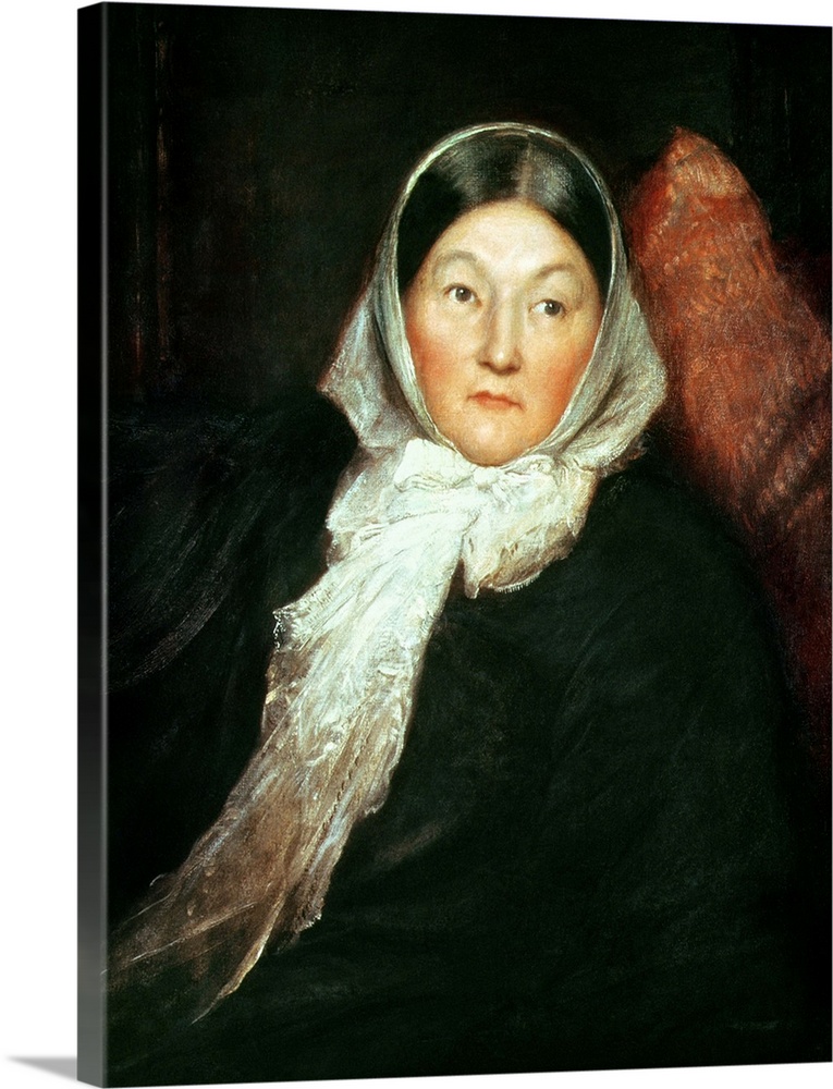 BAL5749 Florence Nightingale (1820-1910) (oil on canvas)  by Richmond, Sir William Blake (1842-1921); Claydon House, Bucki...
