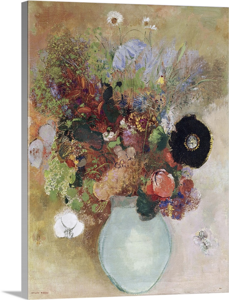 Flowers in a Green Vase, 1910