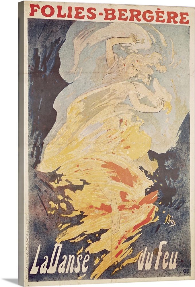 Folies Bergeres: la Danse du Feu, France 1897